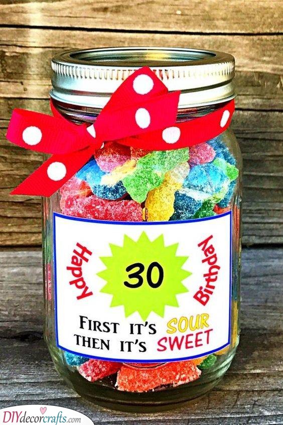 A Jar of Goodness - Getting Creative With Candy