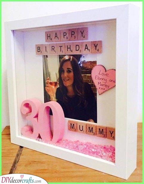 A Birthday Frame - Wishing Them All the Best