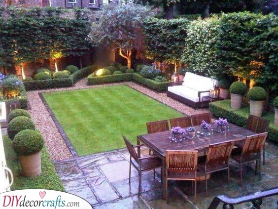 An Elegant Garden - Gorgeous Backyard Landscaping Ideas