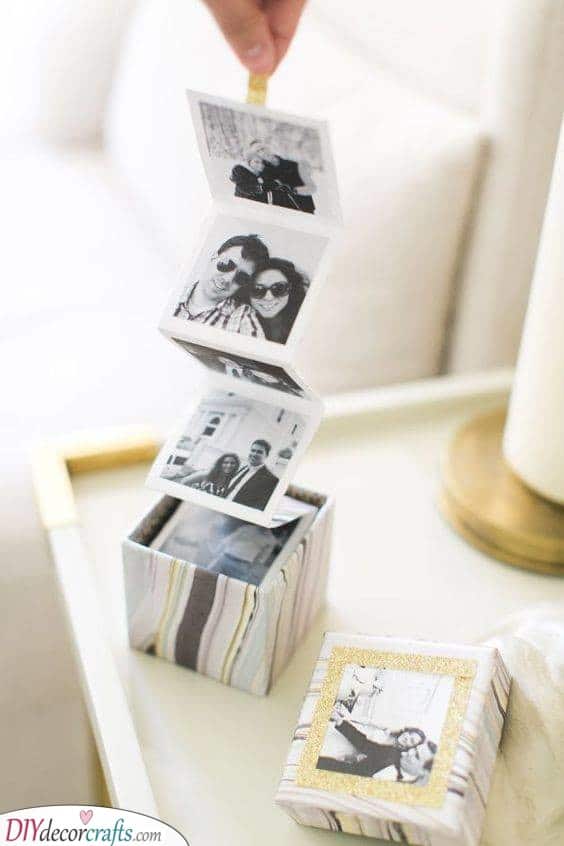 A Small Box of Photos - Birthday Gift Ideas for Husbands