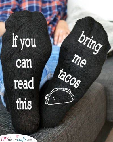 Time for Tacos - Funny Personalised Gifts for Him