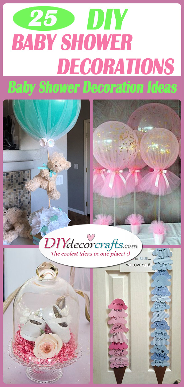 DIY Baby Shower Decorations - 25 Baby Shower Decoration Ideas