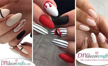 40 BEAUTIFUL ALMOND SHAPED NAILS - The Best Nail Designs for Almond Nails