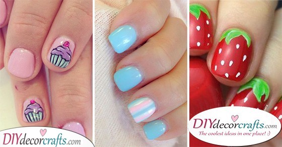 25 CUTE NAILS FOR KIDS - The Best Nail Ideas for Children