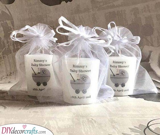 Candles as Gifts - The Best Baby Shower Favours