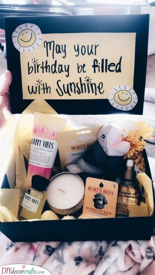 A Bit of Sunshine - Birthday Present Ideas for Wife