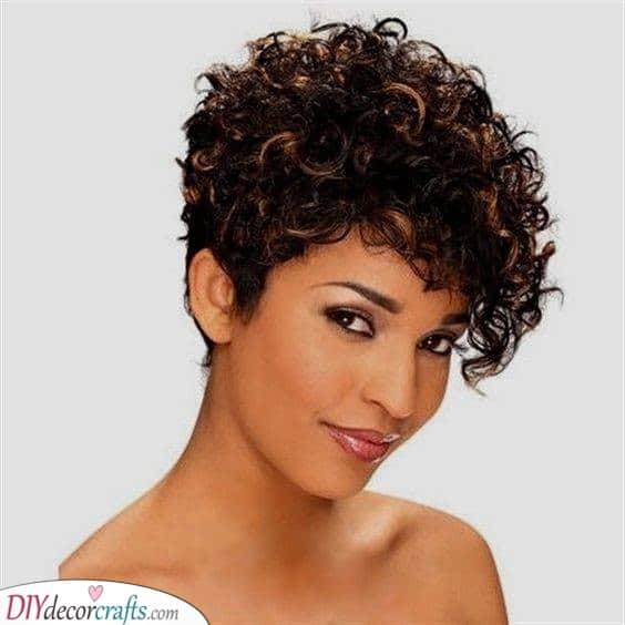 Short and Gorgeous - Short Curly Hairstyles for Black Women