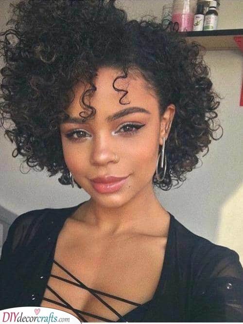 Big and Curly - Short Curly Hairstyles for Black Women
