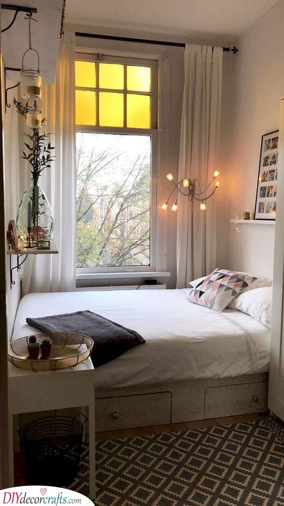 Cosy and Cute - Small Bedroom Decorating Ideas on a Budget