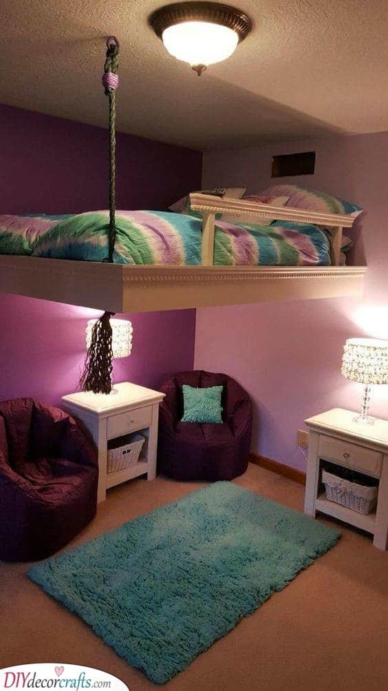 A Hanging Bed - Climbing Up