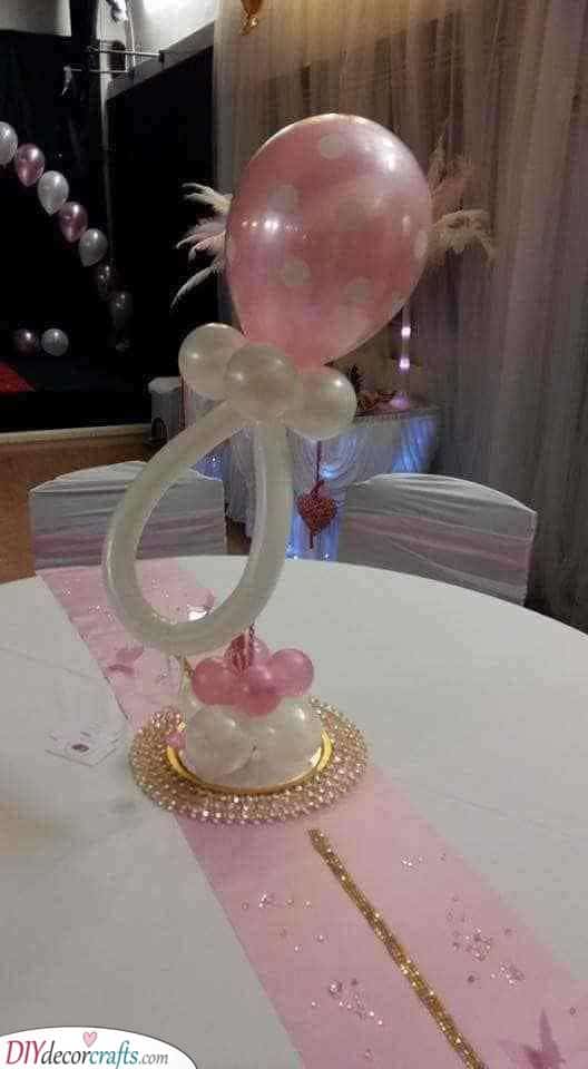 A Cute Pacifier - Made Out of Balloons