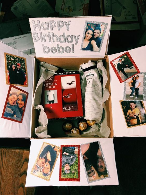 birthday box ideas for boyfriend