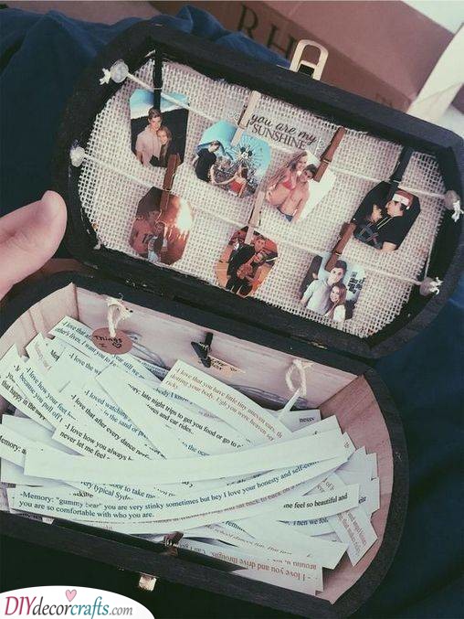 A Box of Memories - Birthday Present Ideas for Girlfriend