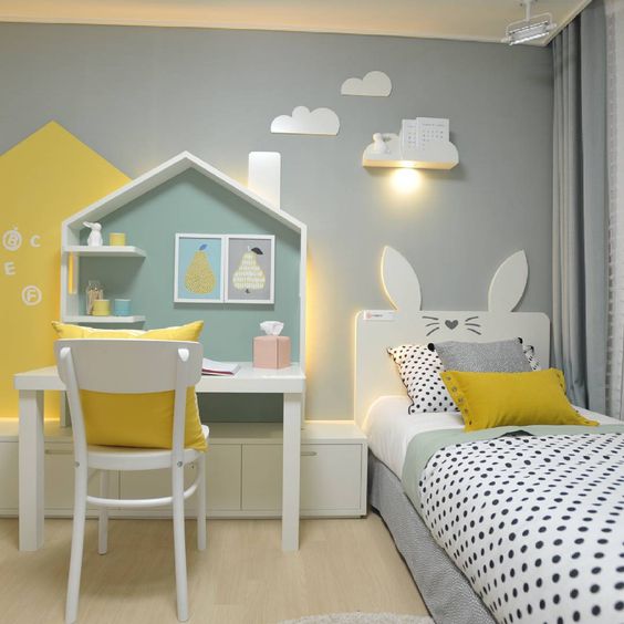 Simplistic and Modern - Yellow and Grey