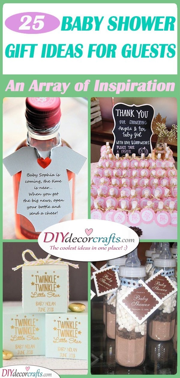 25 BABY SHOWER GIFT IDEAS FOR GUESTS - An Array of Inspiration