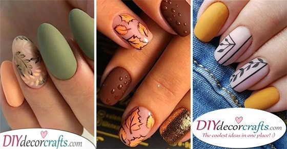 25 FALL NAIL DESIGNS - Fall Nail Colours