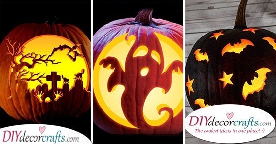 25 EASY PUMPKIN CARVING IDEAS - Creative Pumpkin Decorating Ideas