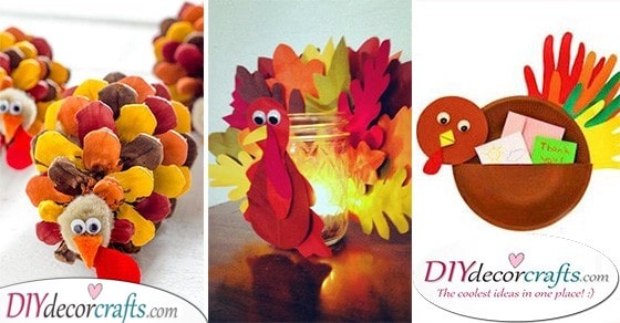 25 THANKSGIVING CRAFTS FOR KIDS - Stunning Thanksgiving Craft Ideas
