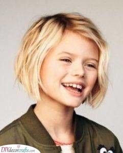 An Edgy Look - Short Haircuts for Little Girls