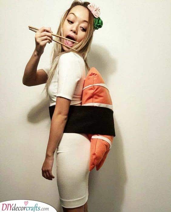 Become a Sushi - Creative Halloween Costumes