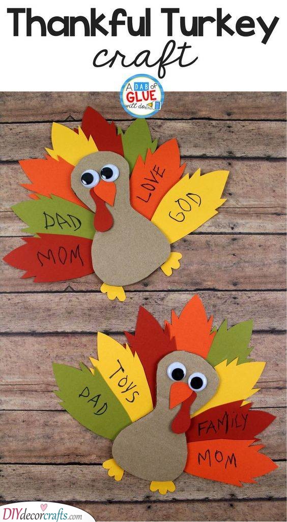 The Thankful Turkeys - Lovely and Sweet Idea