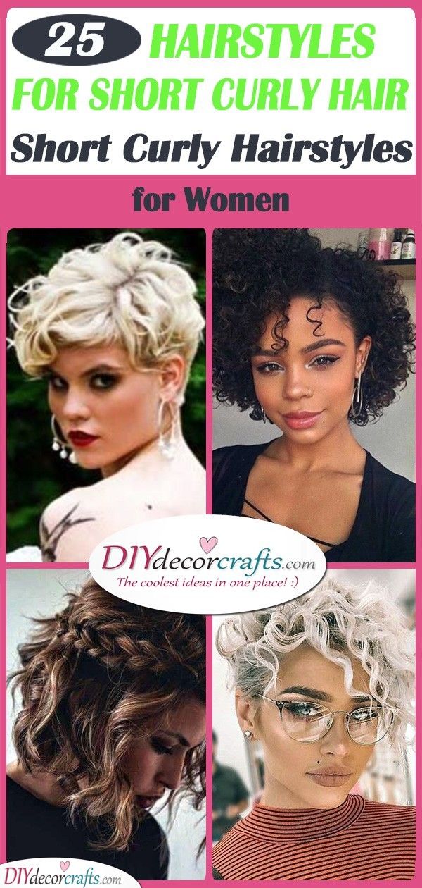 25 HAIRSTYLES FOR SHORT CURLY HAIR - Short Curly Hairstyles for Black Women