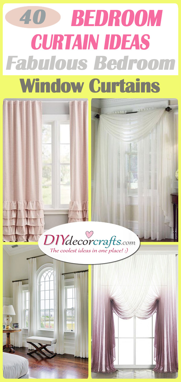 Bedroom Curtain Ideas 40 Bedroom Window Curtains