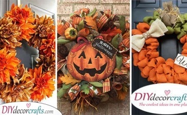 25 GORGEOUS FALL WREATH IDEAS - Fall Wreaths for Front Doors