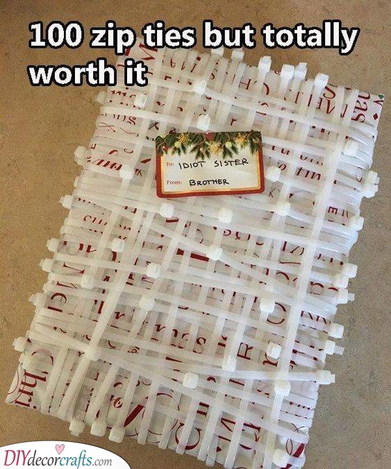 Zip Tie It - Funny Best Friend Christmas Gift Ideas