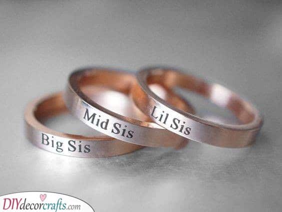 A Ring for Each Sister - Christmas Gifts for Sisters