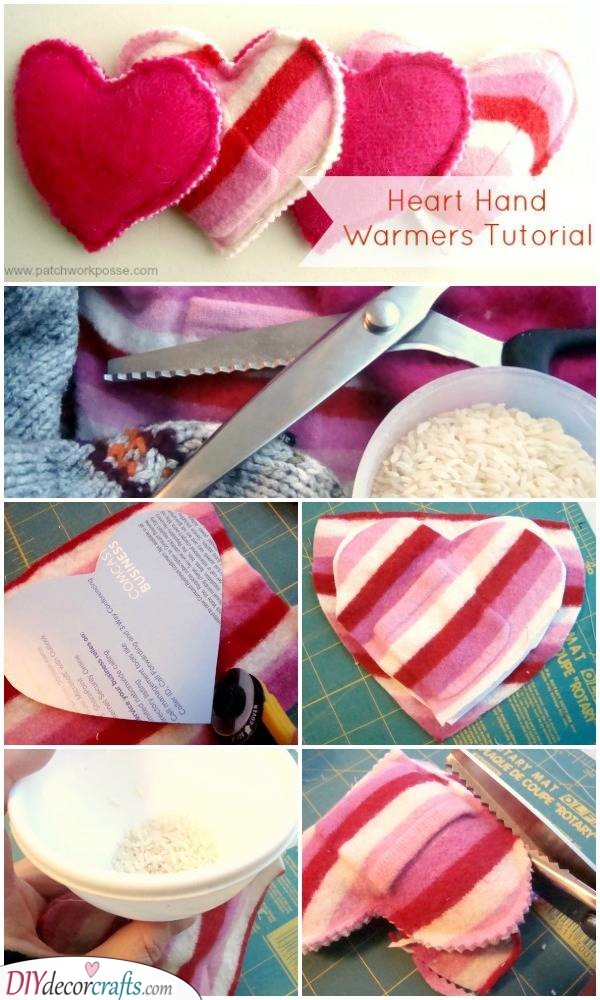Heart Hand Warmers - Best Christmas Presents for Sisters