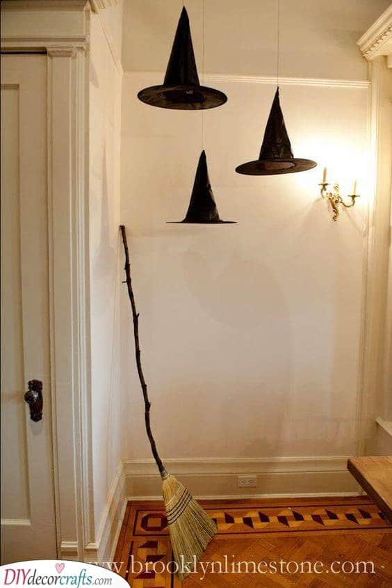 Floating Witches Hats - Spooky and Eerie