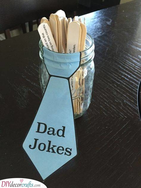 A Jar of Dad Jokes - To Entertain Everyone