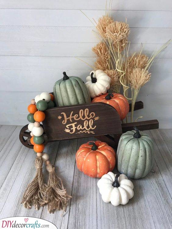 Welcoming the Season - Creative Pumpkin Decorating Ideas