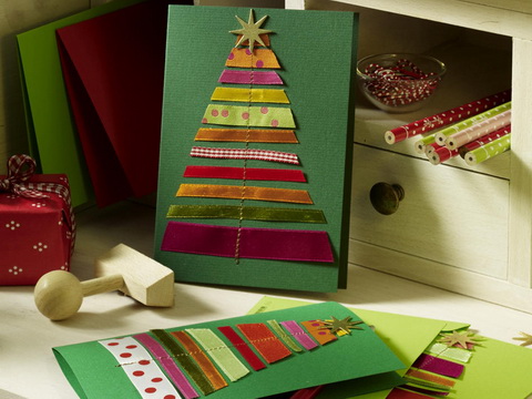 Fabric and Fun – Christmas Card Ideas