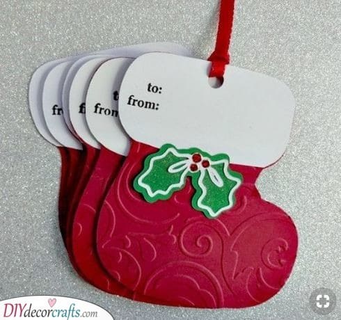 Adorable Stockings - Handmade Christmas Cards