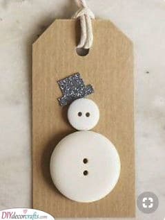 A Simple Snowman - Merry Christmas Cards