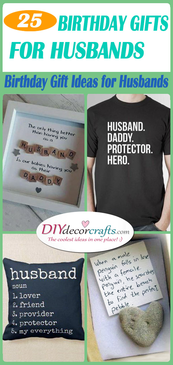 25 BIRTHDAY GIFTS FOR HUSBANDS - Birthday Gift Ideas for Husbands