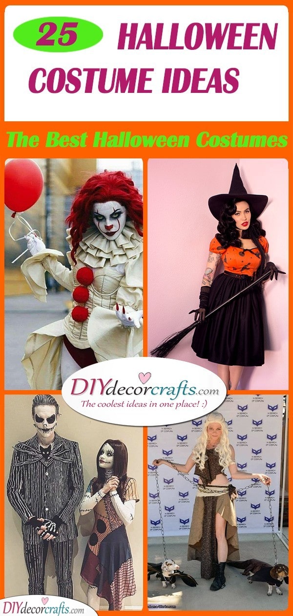 25 SPOOKY HALLOWEEN COSTUME IDEAS - The Best Halloween Costumes