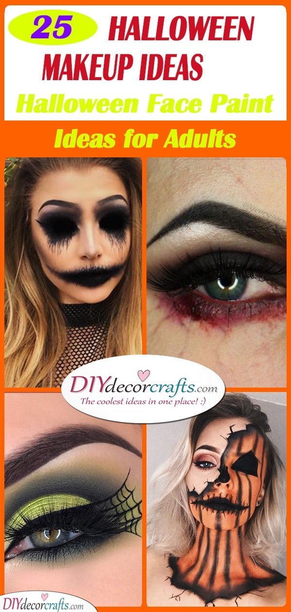 Easy Paint Ideas For Adults : Start by 10 incredible face painting ...