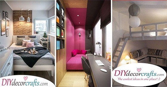 25 SMALL BEDROOM DECORATING IDEAS ON A BUDGET - Bedroom Ideas for Small Rooms