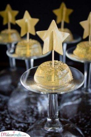 Champagne Jello Shots - Fun New Years Eve Party Food