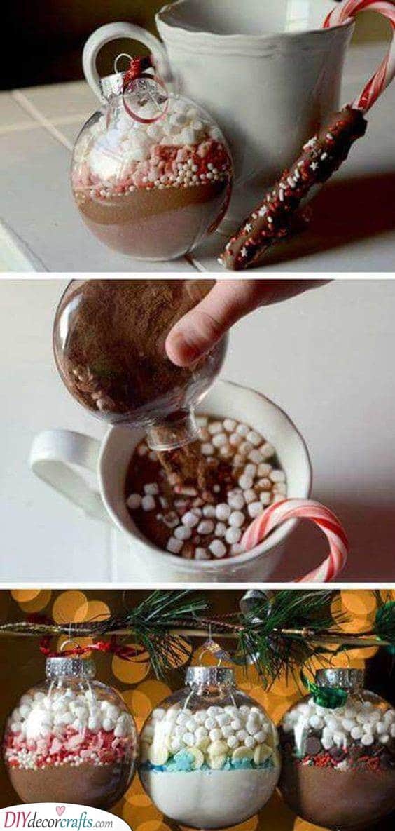 Delicious Hot Chocolate - In an Ornament