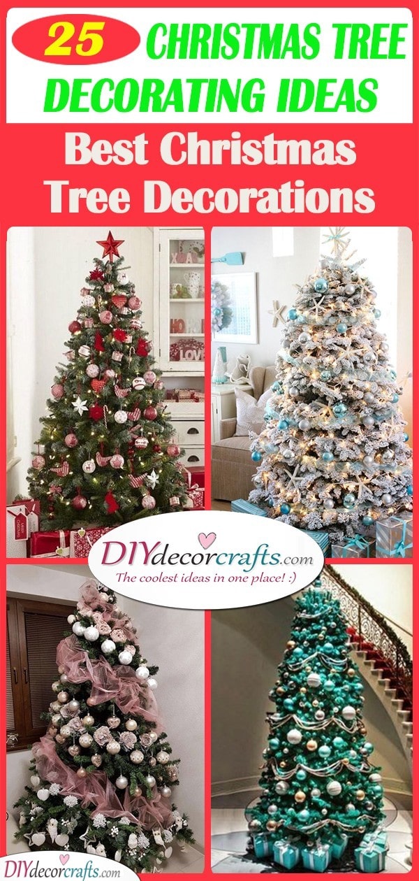 25 ELEGANT CHRISTMAS TREE DECORATING IDEAS – Best Christmas Tree Decorations