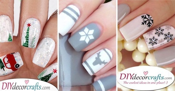 25 AMAZING WINTER NAIL IDEAS - Cute Winter Nails