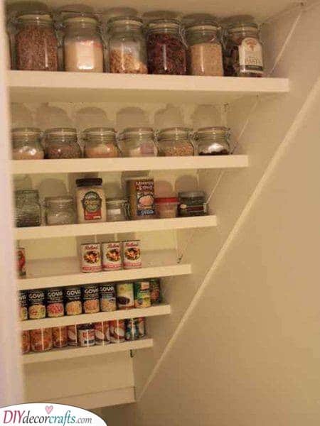 Unique and Creative - Kitchen Pantry Shelving Ideas