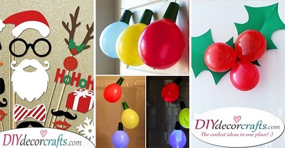 20 CHRISTMAS PARTY DECORATION IDEAS – DIY Christmas Party Decorations
