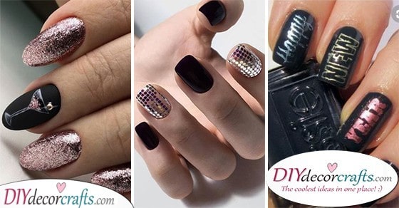 25 NEW YEARS NAILS - New Years Nail Ideas