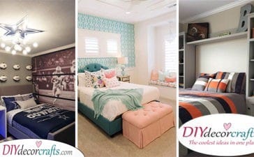 25 TEENAGE BEDROOM IDEAS FOR SMALL ROOMS - Small Bedroom Ideas for Teenage Girls