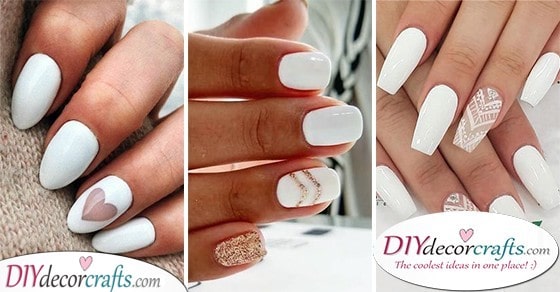 25 WHITE NAIL DESIGNS - A Pick of White Nail Ideas